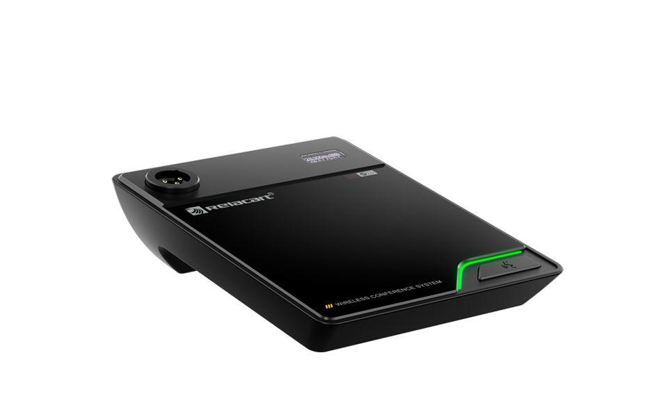 Soporte de escritorio para micrófono inalámbrico con cuello de cisne