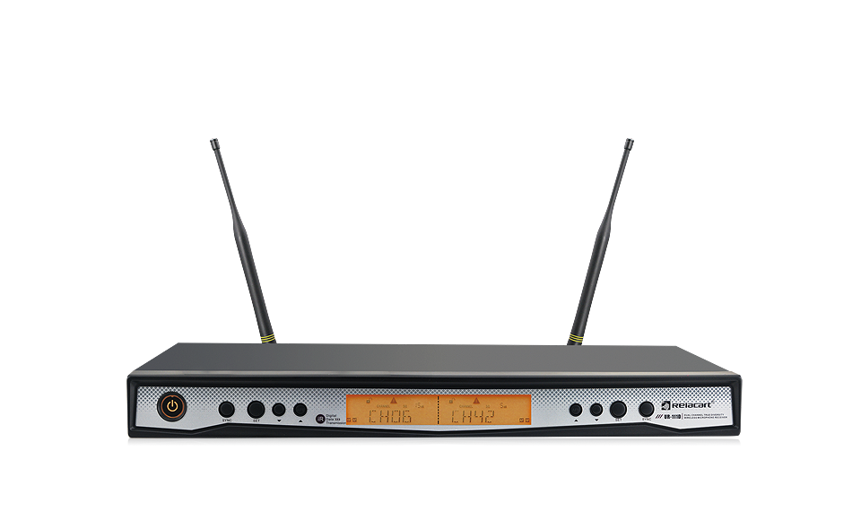 Sistema de micrófono inalámbrico de diversidad de doble canal