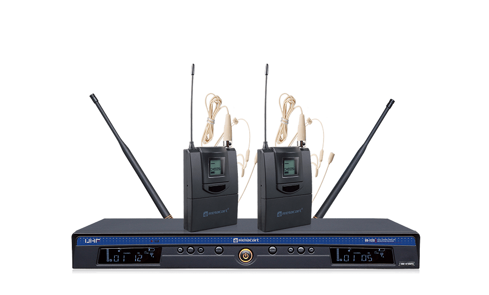 Sistema de micrófono inalámbrico True Diversity de doble canal