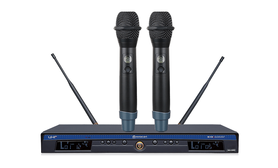 Sistema de micrófono inalámbrico True Diversity de doble canal