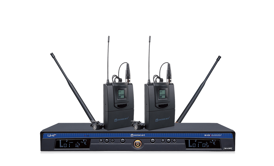 Sistema de micrófono inalámbrico True Diversity de doble canal