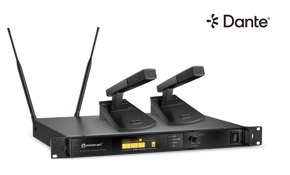 Sistema inalámbrico de discusión de conferencias