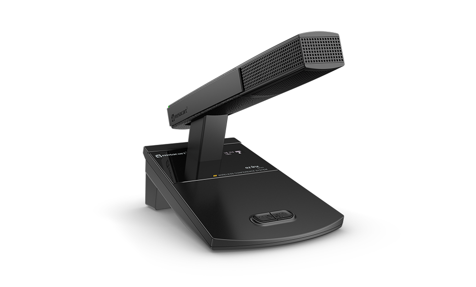 Sistema inalámbrico de discusión de conferencias