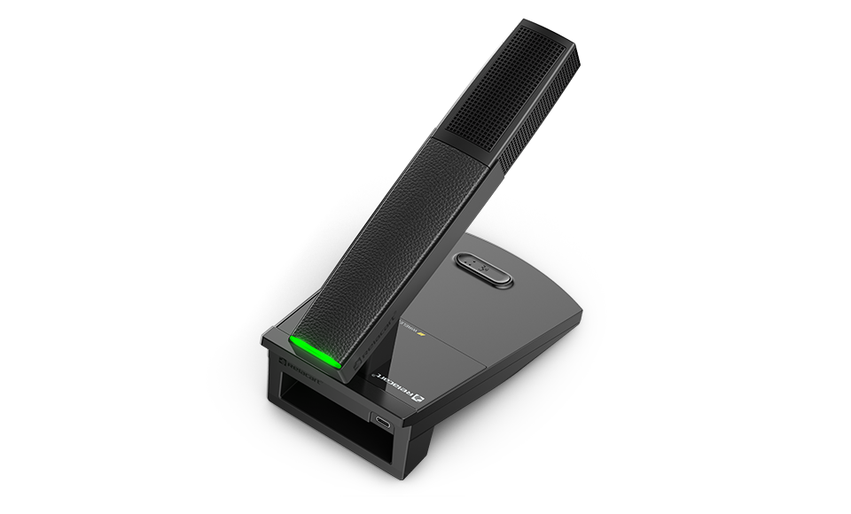 Sistema inalámbrico de discusión de conferencias