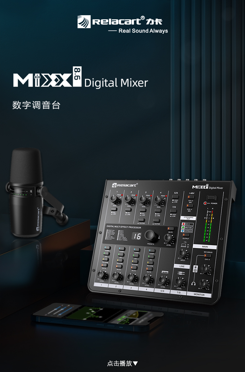 Reseña de la exposición | RelacartMIXX 8.6 Mezclador digital ¡Explorando el viaje de innovación musical!