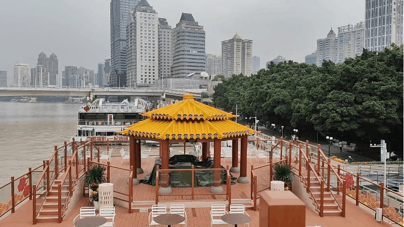 Estuche de audio inalámbrico Relacart 丨 Crucero "Golden Jubilee" de Guangzhou: movimiento de navegación, música melodiosa