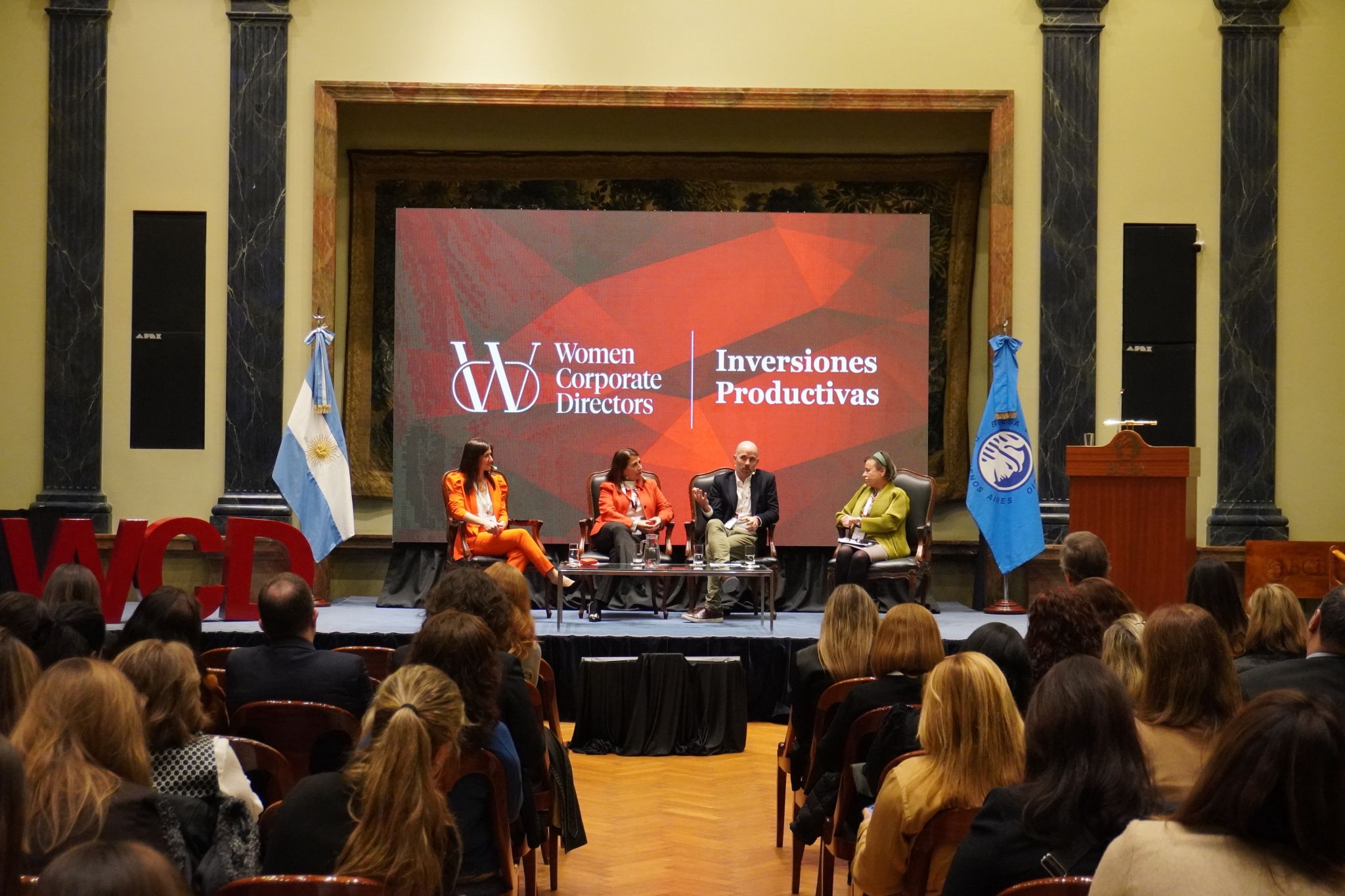 Estudio de caso de audio inalámbrico Relacart | Conferencia Anual de WomenCorporateDirectors en Argentina – Voces de Liderazgo, Escuchando el Futuro