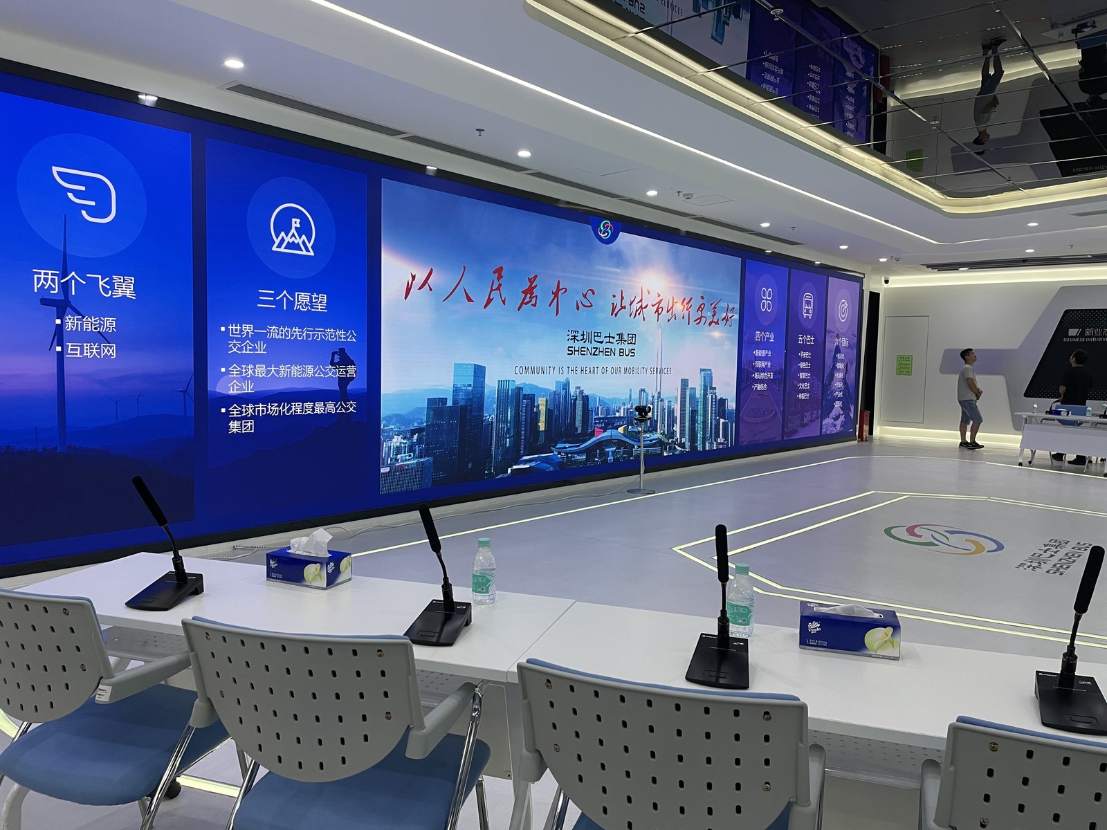 El sistema de conferencias inalámbrico WDC-903 de Relacart moderniza el centro de gestión de mando de Shenzhen Bus Group