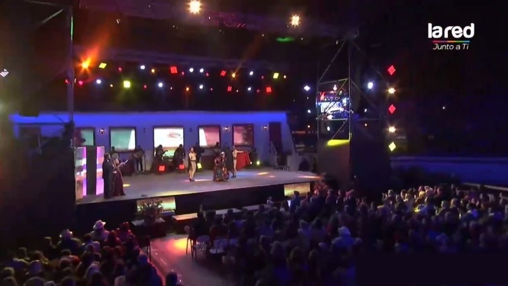 Dos noches al aire: el UR-222D de Relacart sostiene el escenario del Festival de Chanco 2020 en Chile