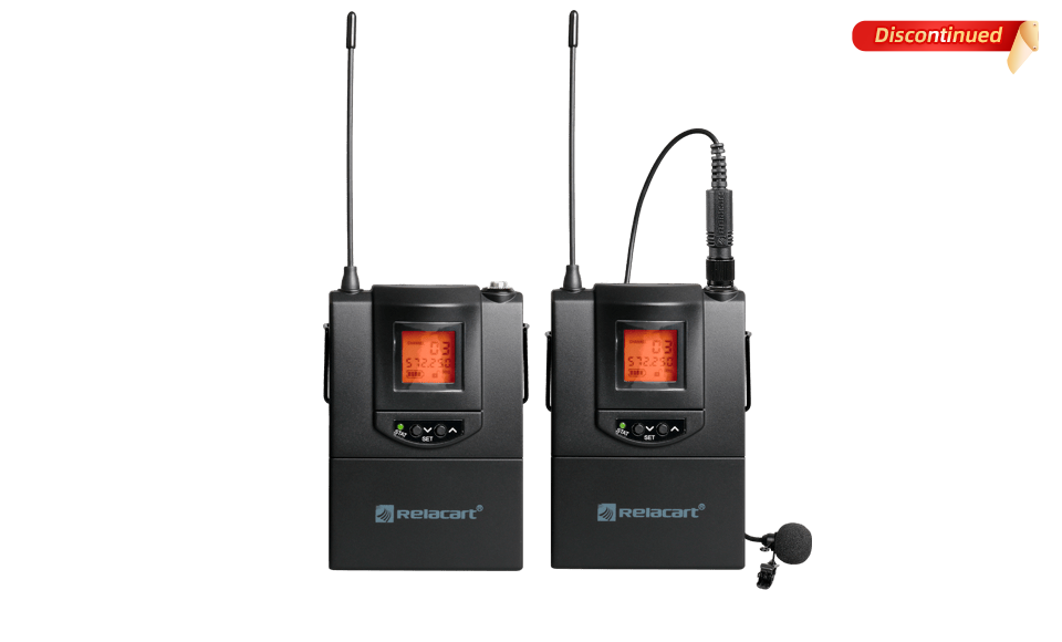 Sistema de micr&oacute;fono inal&aacute;mbrico de un solo canal