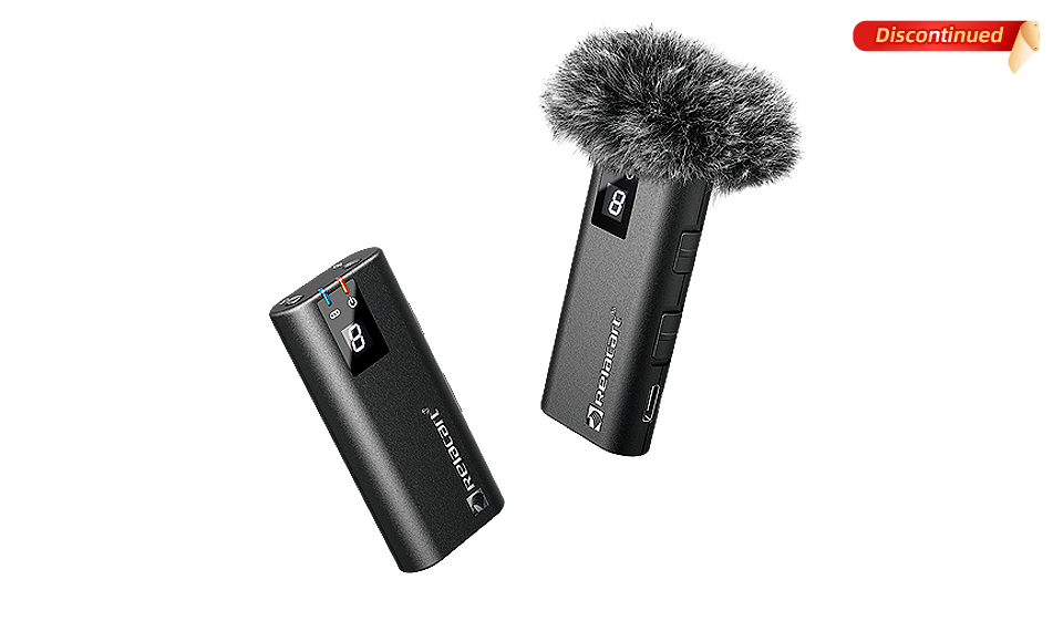 Sistema de micr&oacute;fono inal&aacute;mbrico de montaje en c&aacute;mara de un solo canal UHF