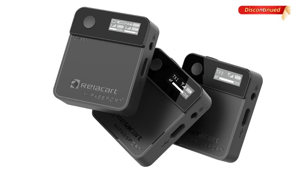 Sistema de micr&oacute;fono inal&aacute;mbrico de doble canal