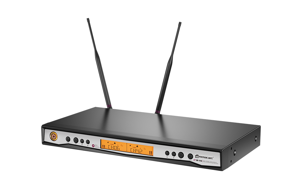 Controlador central inalámbrico de diversidad de doble canal