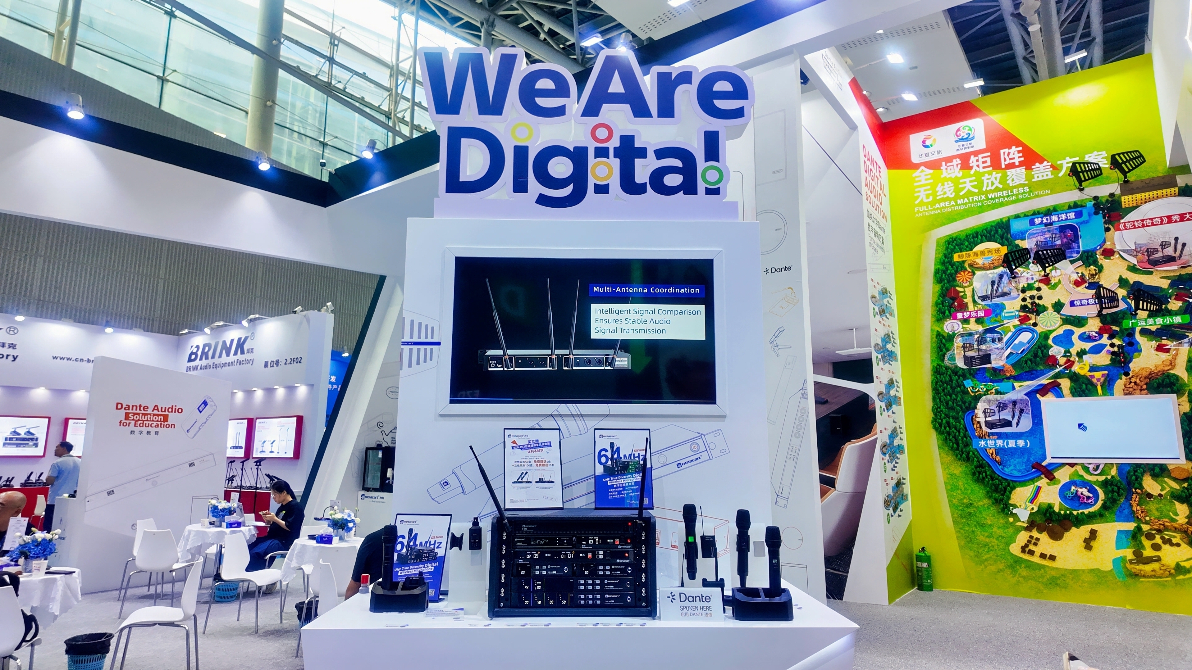 Relacart presenta soluciones de micrófonos inalámbricos digitales UHF para todos los escenarios en la feria Guangzhou Prolight+Sound 2026